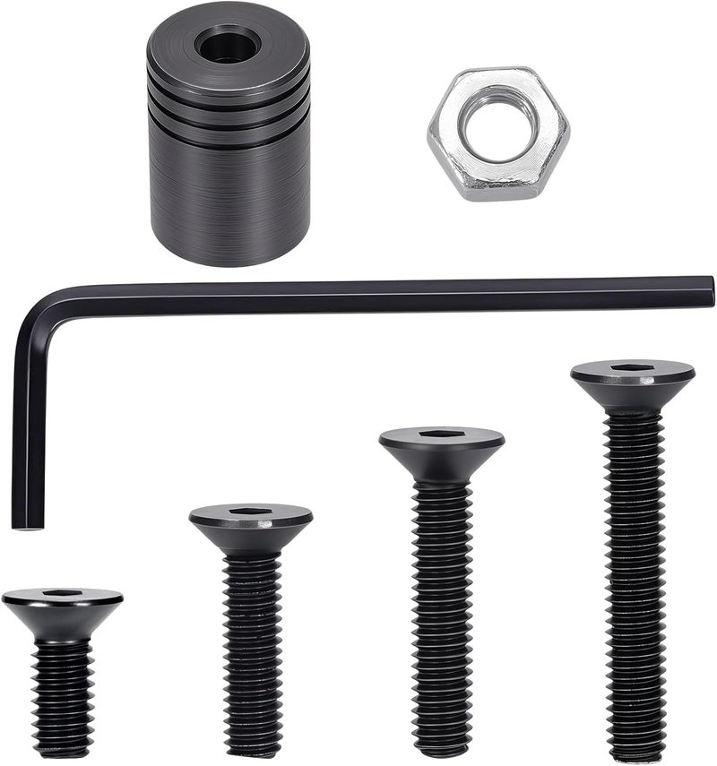 NEATABY Quick Detach Swivels Mount Base Adapter Kit, Black Metal Stud Wrench, 7 Pcs - Image 1